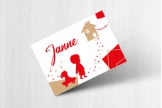 Huisje met vlakken Huisje met vlakken